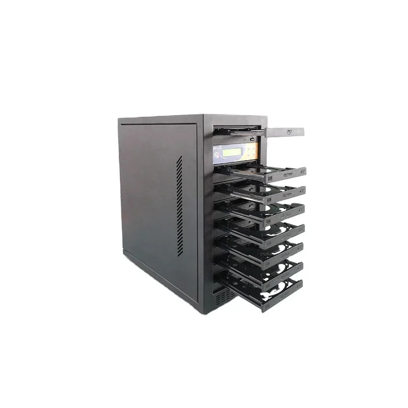 Hot Selling 1-10 Bays Blu-Ray BD Writer 1 to 10 Target  BD burner Tower cd  Dvd Printing Duplicator Machine