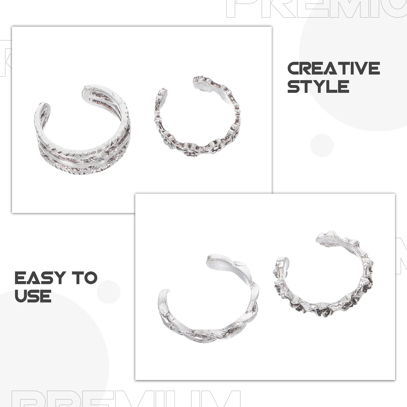 12 Buah Set Cincin Jari Kaki Vintage yang Dapat Disesuaikan Perhiasan Kaki Wanita Hadiah Musim Panas yang Sempurna Cincin Jari Kaki yang Chic Perhiasan Kaki