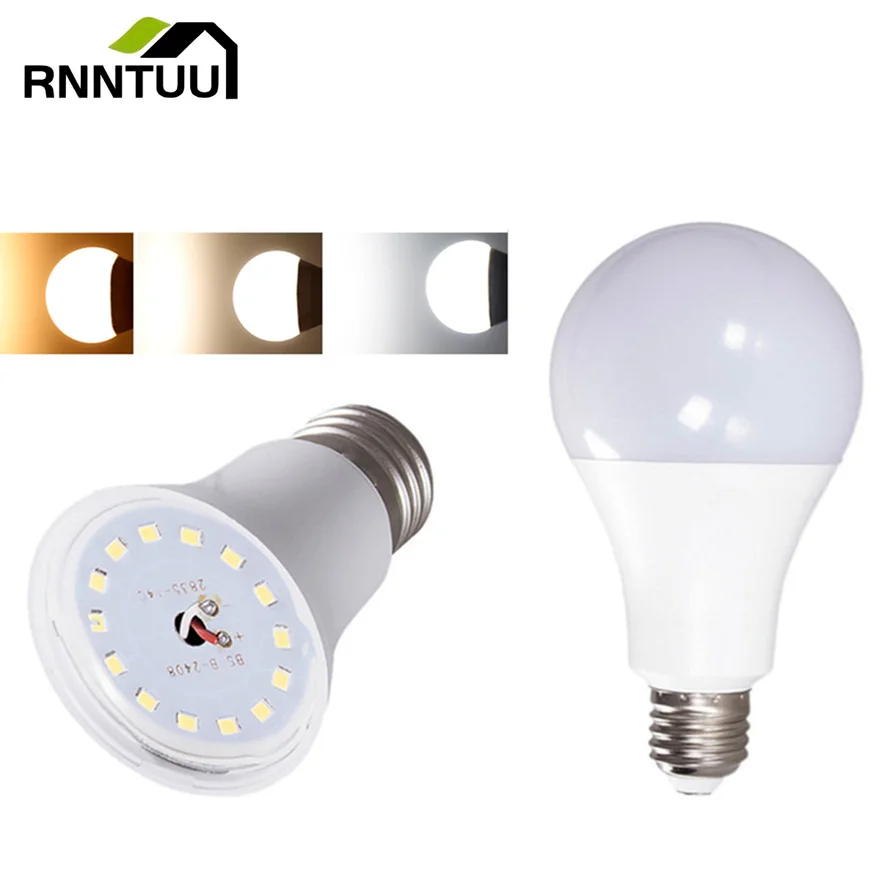 

LED Bulb in room E27 Natural Light Cold/Warm White Lampara 110V-220V High Brightness Lamp For Pandent light,Table lamp