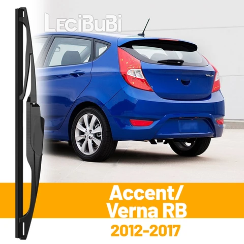 Задний Дворник Hyundai Accent Verna RB (2012-2017) Из Черной Резины Для Очистки Заднего Стекла