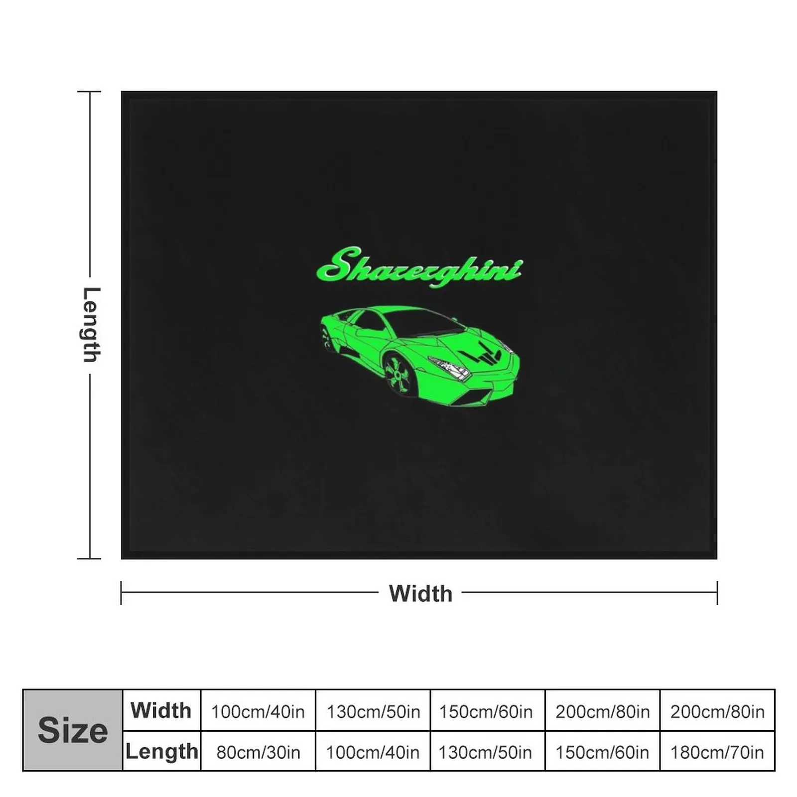 sharerghini, sharerghini merch,sharerghini Green, Sharerghini Hoodie, sharerghini t shirt, Sharer car, share, Throw Blanket