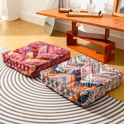 Floor Pillows Seating for Adults and Kids Square Large Boho Chair Seat Cushions for Yoga Living Room Tatami Sitting Home Decor