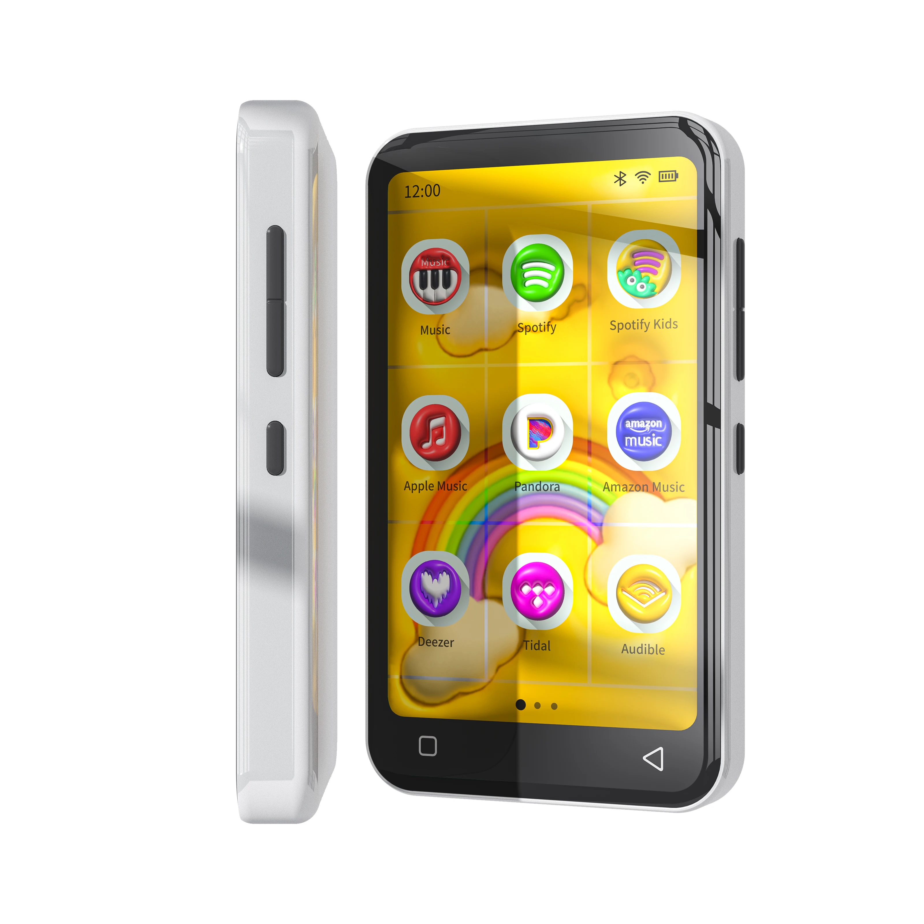 عرض ساخن لعام 2025 مشغل موسيقى MP3 للأطفال مع توسيع 1 تيرا بايت مكبر صوت مدمج Deezer Tidal ومسموع يدعم WAV Audio Forma