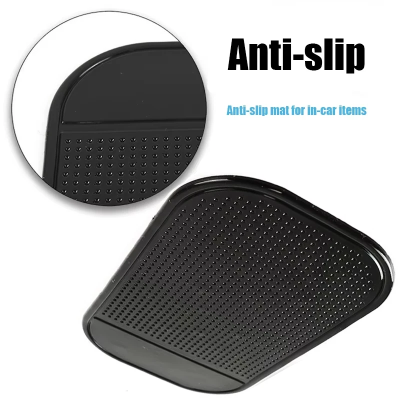 

1Pc 13x7cm Car Anti-Slip Pad Interior Dashboard Phone Mount Universal Auto Storage Silicone Sticky Non-Slip Phone Holder Pad