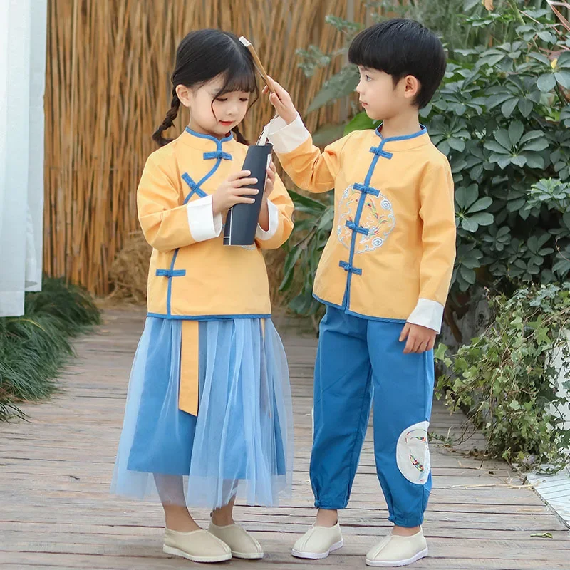 estilo-chines-criancas-tang-terno-bordado-desempenho-traje-diario-aprendizagem-nacional-hanfu-peixe-voando-desempenho-vestido