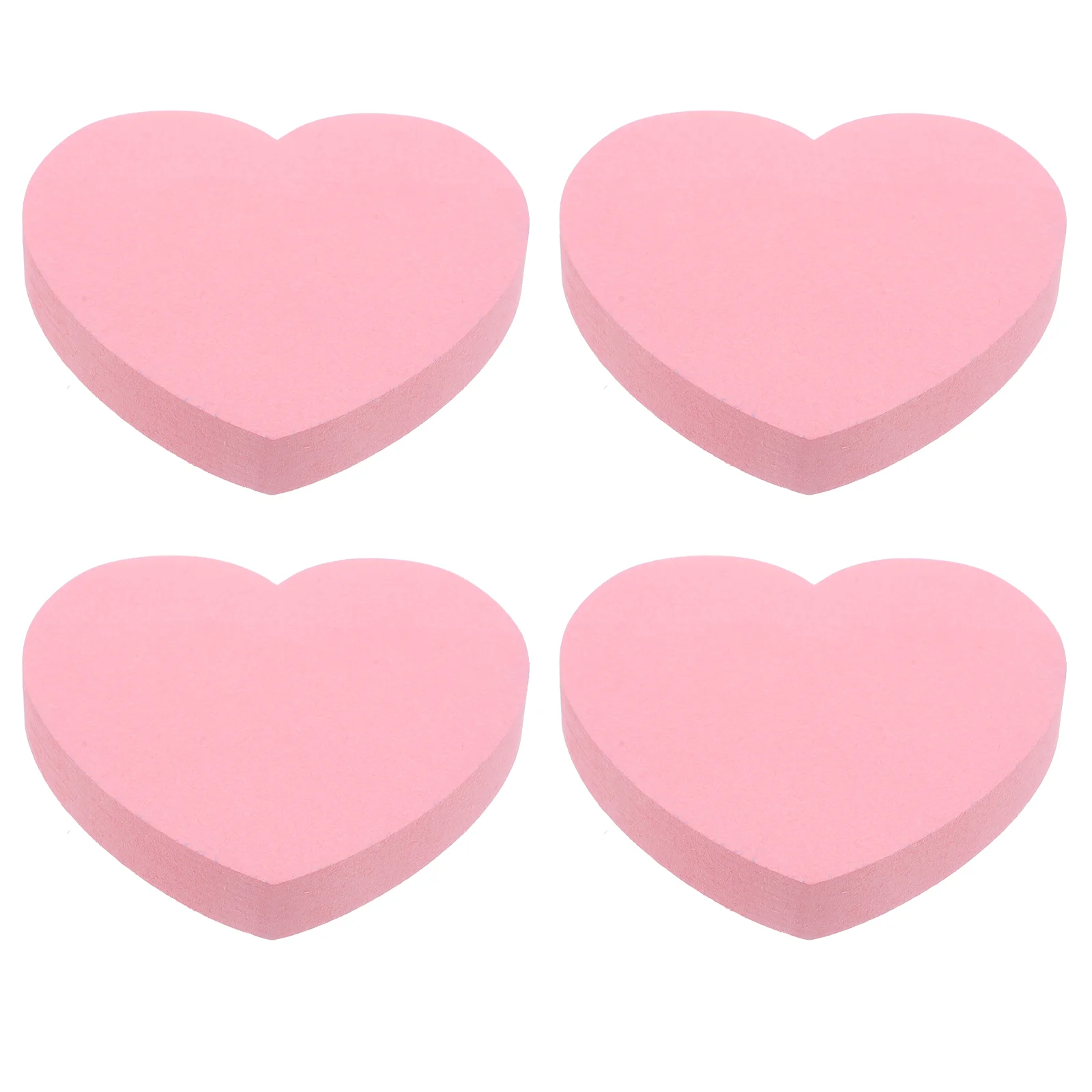 4 Books Tear-off Sticky Notes Message Memo Pads Stickers for School Self-adhesive Portable Supply Scrapbook