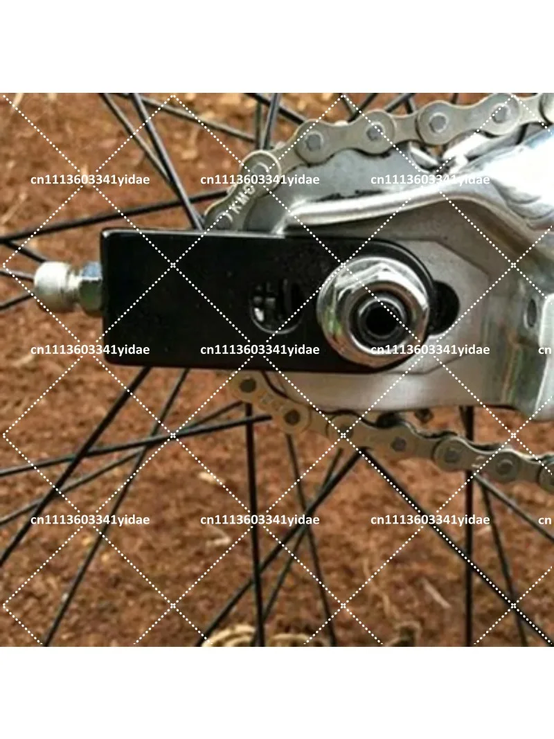 

Bicycle Chain Tensioner for Single Speed & Fixie， Adjustable Tightener for Easy Chain Slack Removal， Easy Mount