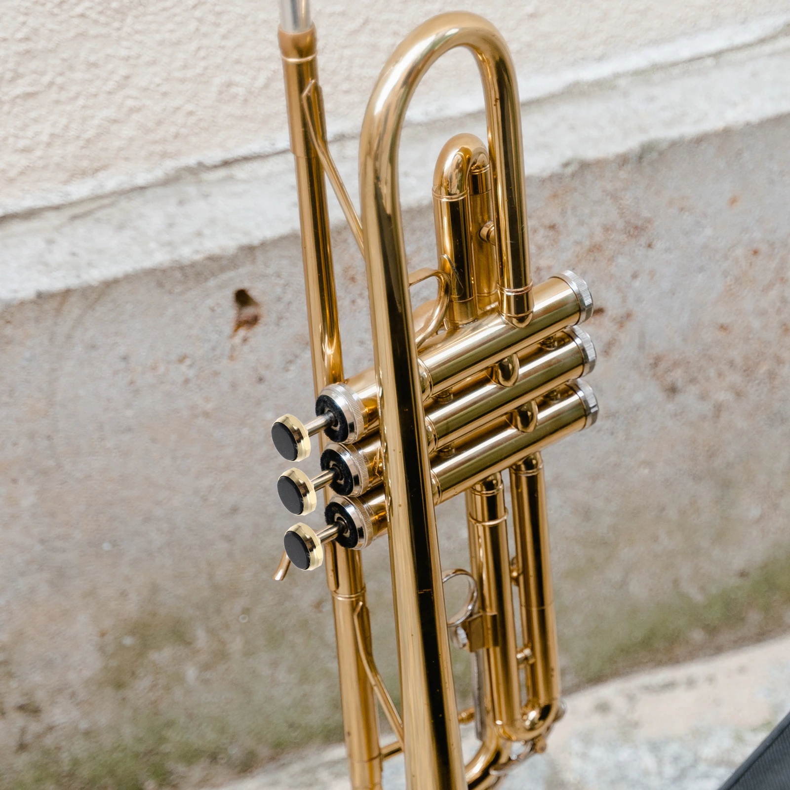 

Golden Trumpet Button Buckle Copper Piston Snap For Trumpet Accessories Musical Instrument Tool Press Cover