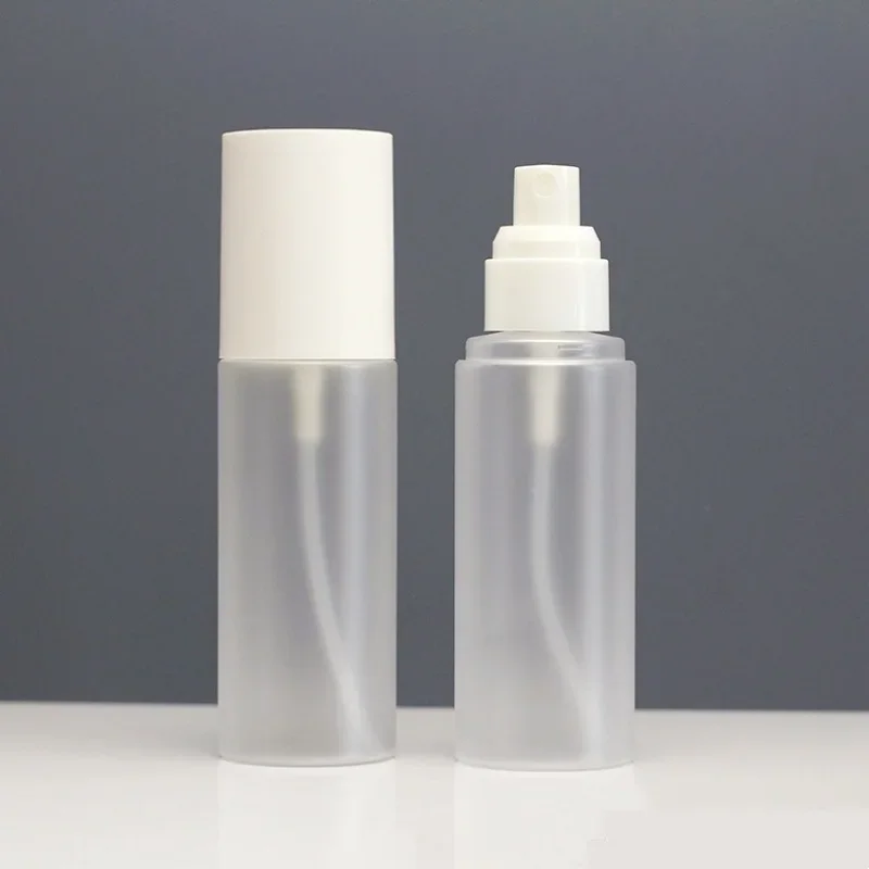 

2/3Pcs 100ml Cosmetic Spray Bottles Transparent Frosted Plastics Refillable Bottles Perfume Facial Moisturizing Empty Containers