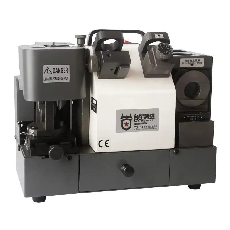 

TX-F4 Станок для заточки концевых фрез и сверл Многофункциональная машина для заточки концевых фрез