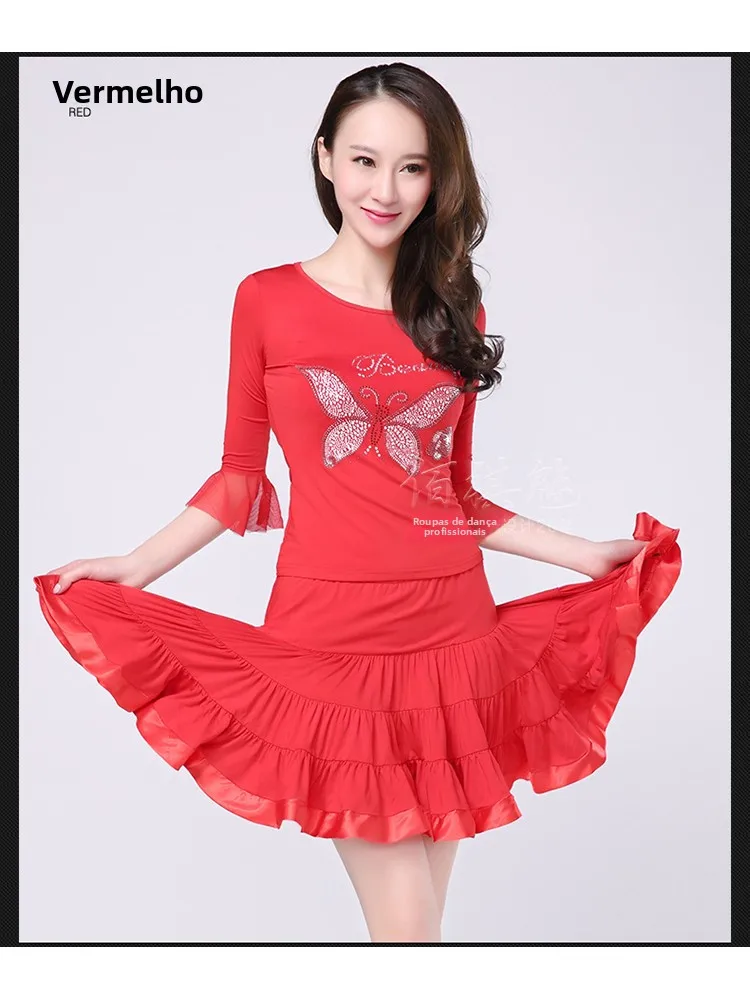 jupe-de-danse-latine-pour-square-dance-manches-courtes-manches-cloche-col-rond-costume-de-danse-pour-femmes-ensemble-deux-pieces-tissu-en-soie-de-lait