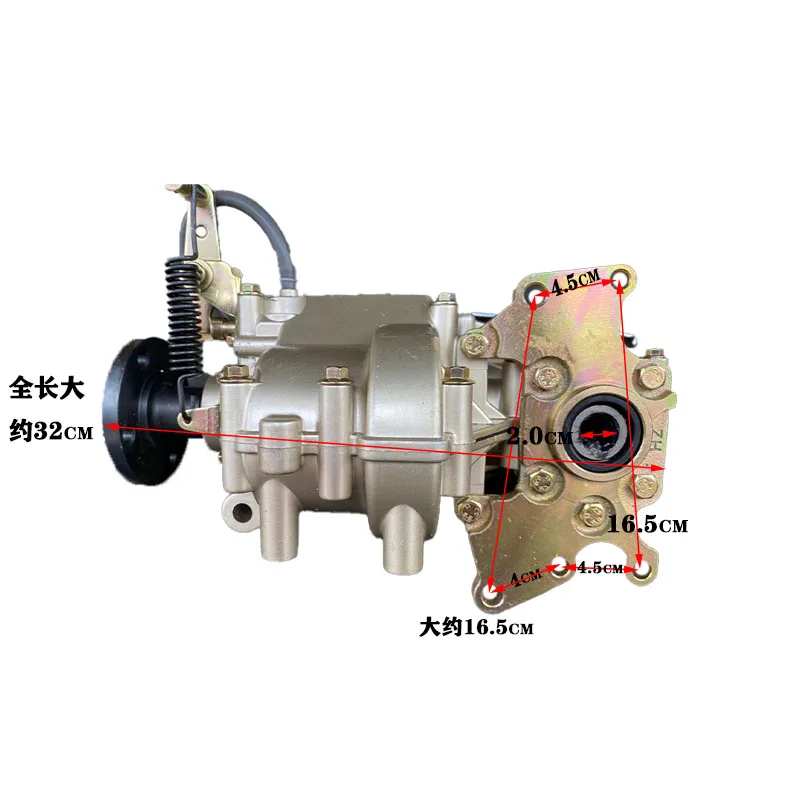 

Fu Tian Five Stars Motorcycle Tricycle Integrated Reverse Gear Assistor Second Generation One-Piece Auxiliary Transmission