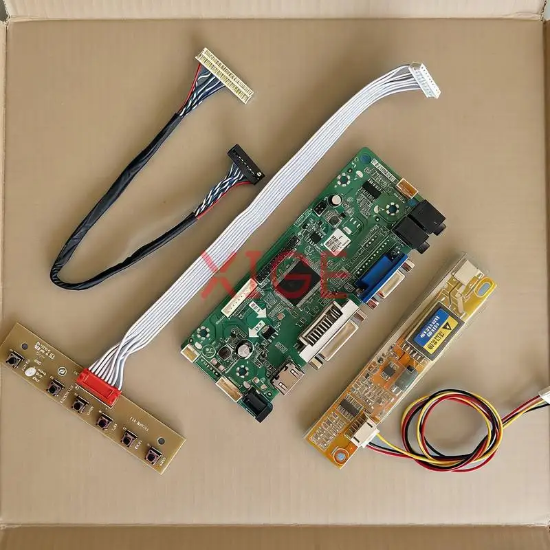 

Комплект платы контроллера ЖК-панели для CLAA141WB05 M141NWW1 CLAA141WB02 CLAA141WB03, 1280x800, 30-контактный LVDS, 1280*800, VGA, DVI, HDMI, 1-CCFL