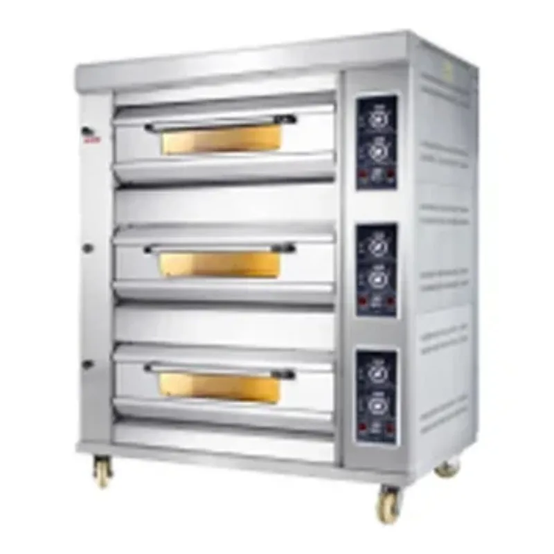 

【From China】Built-in Commercial Kitchen Oven Bakery Machine Equipment Baking Oven Bread Cake Deck Oven for Sale
