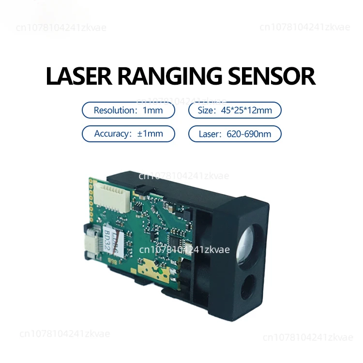 RS485 Modbus Rtu 40m Range Sensor Uart Laser Rangefinders Laser Distance Meter Module Distance Measuring Sensor