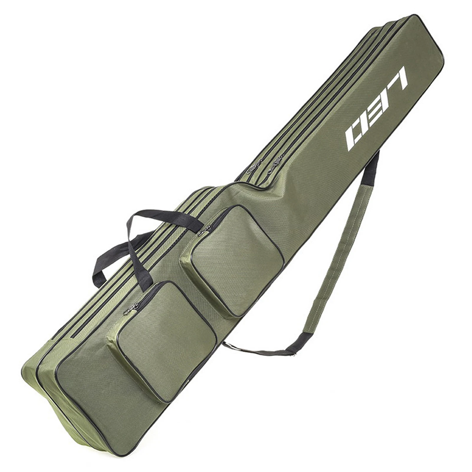 LEO Two Layer Fishing Bag 130cm Rod Reel Bag Fishing Pole Gear Tackle Tools Carry Case Portable Durable Fishing Rod Tackle Bag