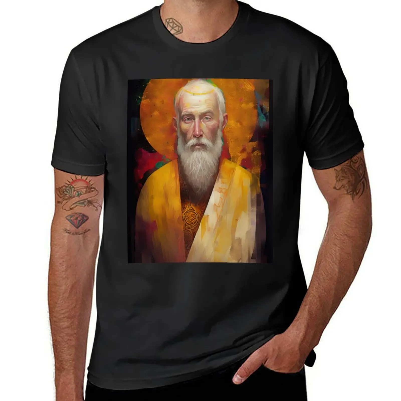 Saint Simon the Apostle T-Shirt quick-drying cute tops plain white t shirts men