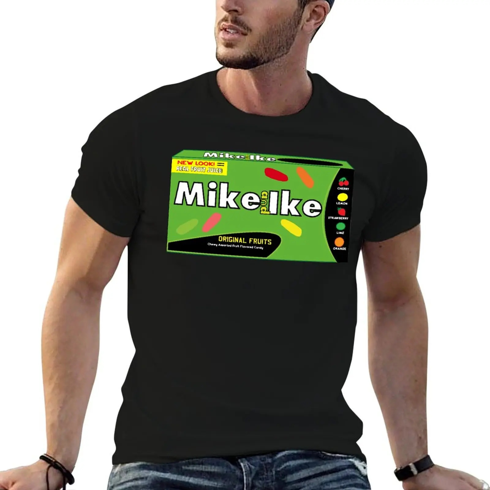 

Mike and Ike T-Shirt t shirts cotton 100% t shirt men 100% cotton luxury brand T-Shirt