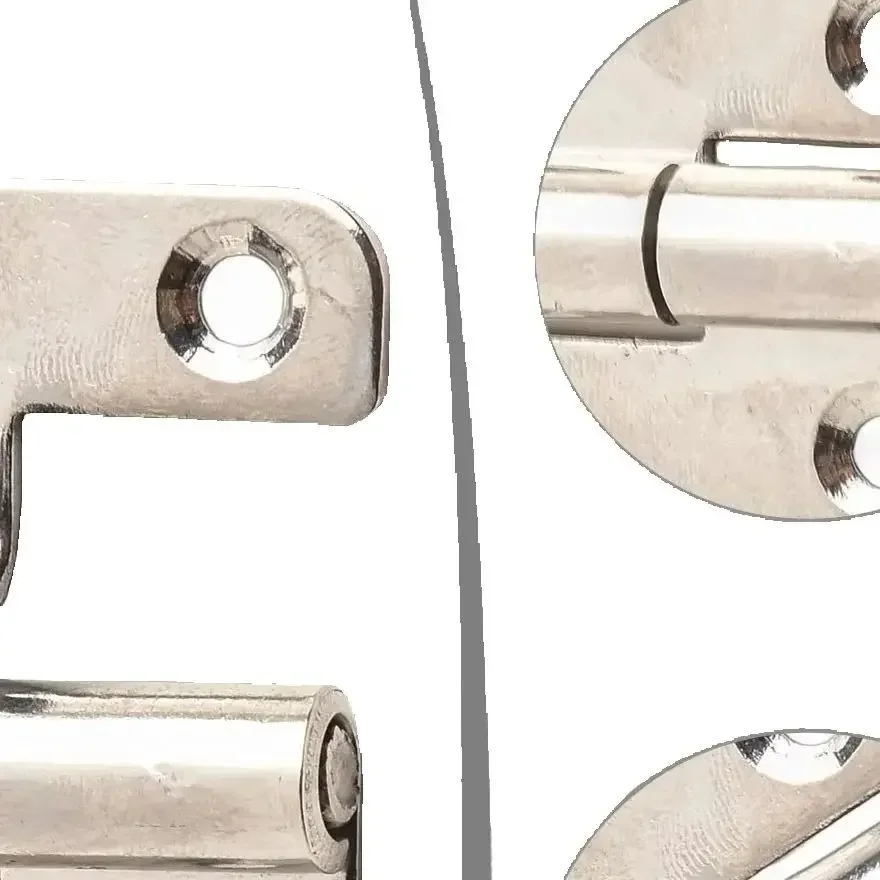 Accessory Removable Hinge Doors Heavy Lift Off Silver Slip Joint Wardrobes 37*33mm Cabinets 304 Stainless Steel