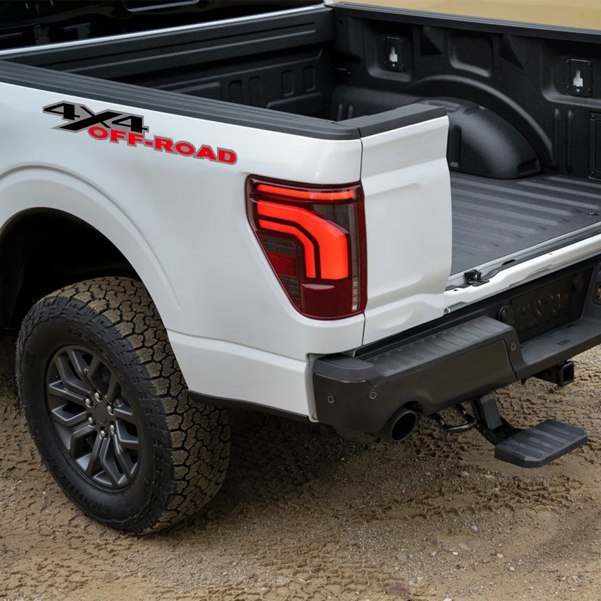 4X4 OFF-ROAD Car Stickers, 4WD Offroad Decals for Pickup Truck SUV Body Decor For Ford F150 For GMC, Multiple Sizes