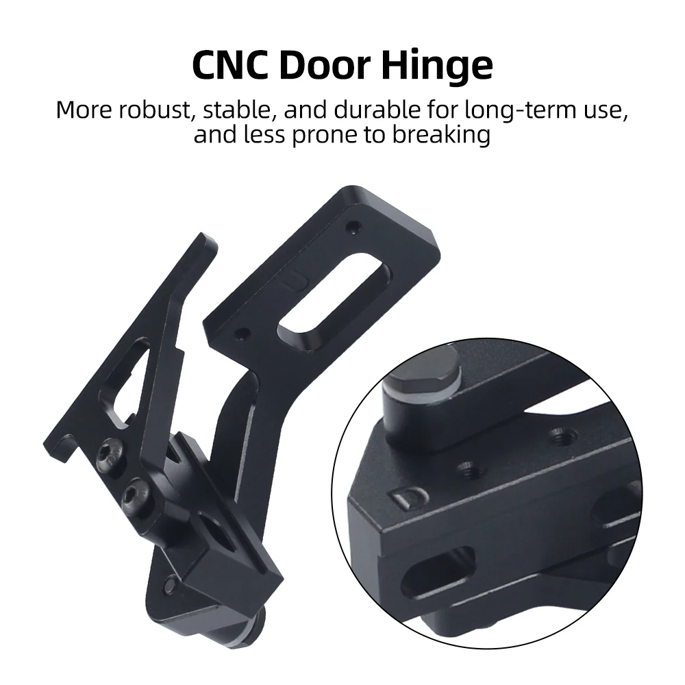 U1 CNC Metal Door Hinge Durable and Increased Stability for 3D Printer Parts - view 4