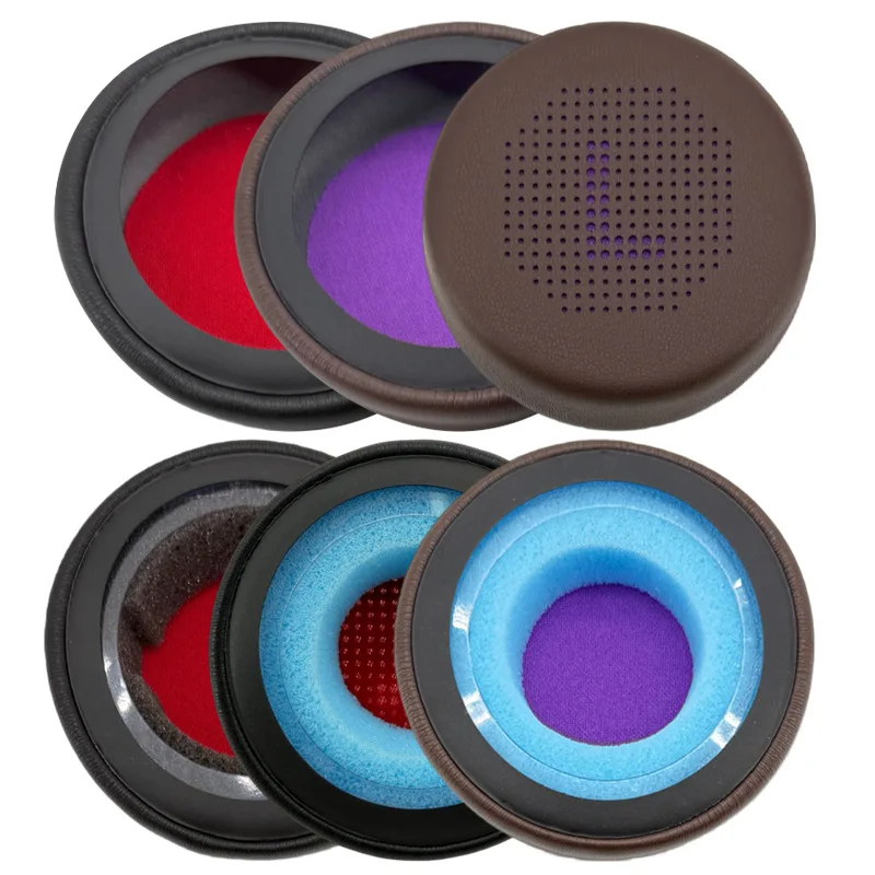 Replacement protein leather Ear Pads For POLY Voyager 4220/4320 UC/BackBeat sense Headpad earmuffs repair parts