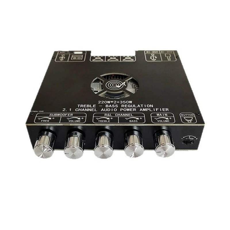 

Bluetooth Digital Power Amplifier Board Module Tone Subwoofer 220W * 2 + 350W
