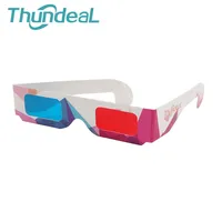 Projector Red Blue 3D Glasses for Game DVD Movie Cinema