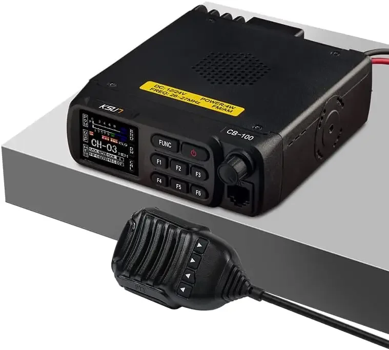 Picture 3: KSUN CB-100  12V 24V Shortwave Transceiver AM FM SSB Vehicle Mouted  Car CB Radio
