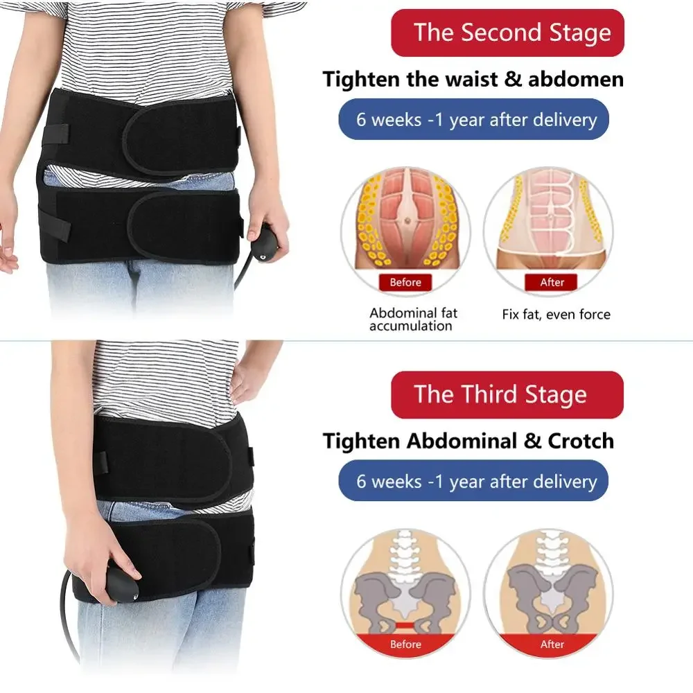 

Adjustable Pelvic Correction Belt Postpartum Recovery Pressure Double Rhomboid Pelvis Abdomen With Hip Pubis Separation Supports