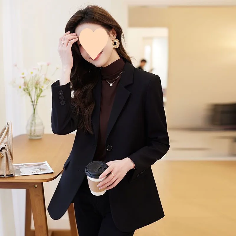 Giacca da donna primavera e autunno nuovo temperamento casual coreano e abito versatile alla moda