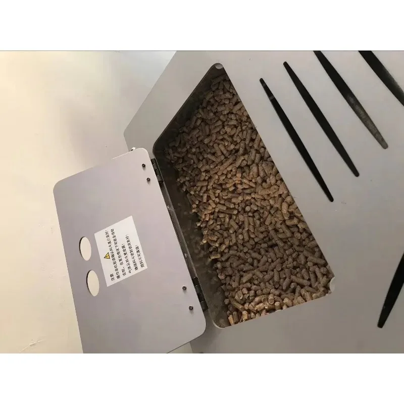 

Modern Freestanding Room Pellet Heater 8.8KW Safety Assured for Bedroom - Compact Pellet Stove for Home Heating