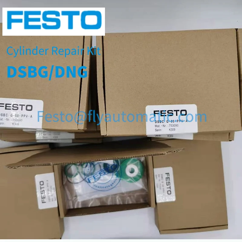 Imagem -03 - Festo-dsbc Air Kit Reparo Cilindro Dsbc80250-ppsa-n3