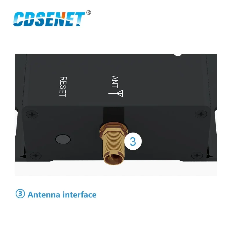 Imagem -04 - Transmissor de Longo Alcance Modbus Ethernet 433 Mhz Decodificador e Transmissor rf de 433 Mhz