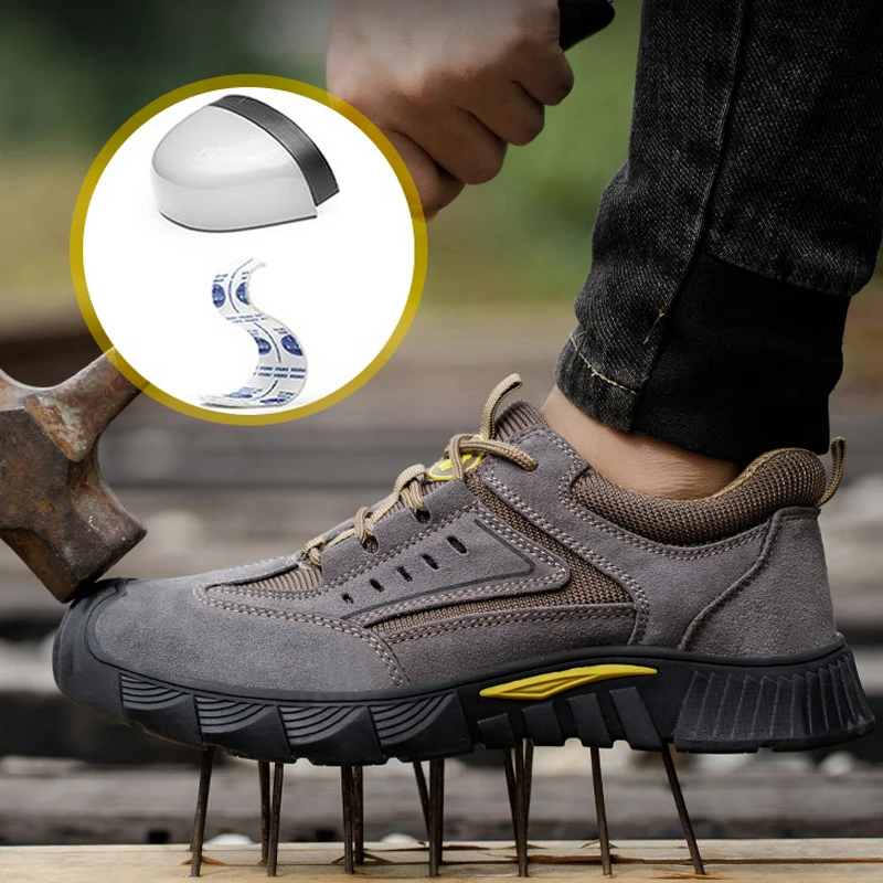 Men Insulation 6KV Security Protective Shoes Puncture-Proof Safety Shoes Men Work Sneakers Construction Indestructible Shoes