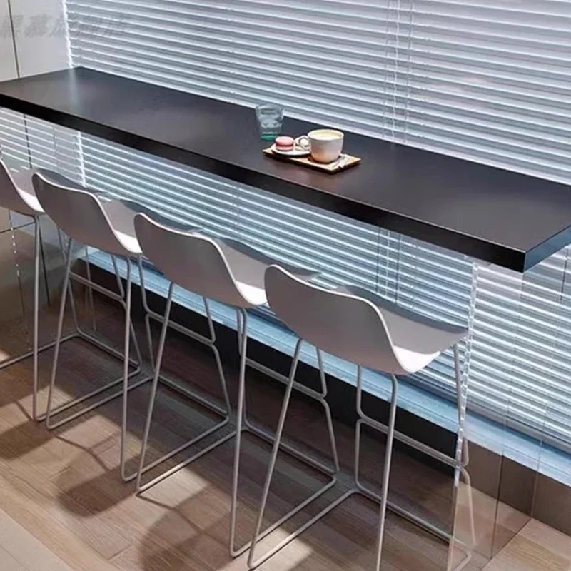 مكتب الاستقبال في الهواء الطلق طاولات بار الصناعية في الهواء الطلق مكافحة بيسترو طاولات بار Led مركز أثاث المطاعم Mesas Altas FYBT