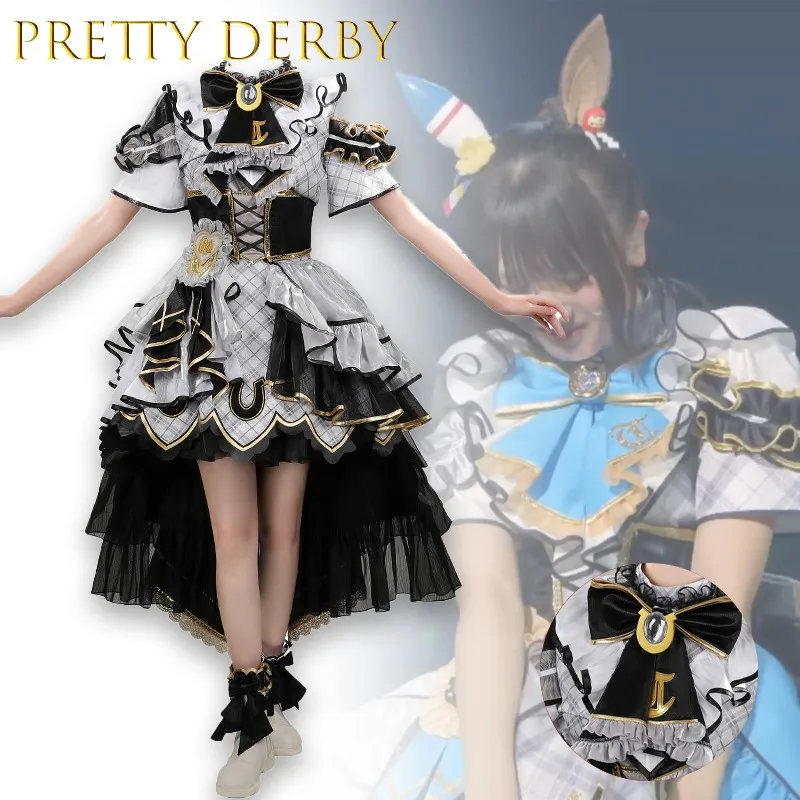 

APretty Derby 6EVENT The New Frontier All New Outfits Cosplay Costume Anime Character Outfit Lolita Party Dress Fairy Style‌