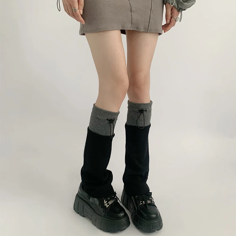 

Night Study Room Women's Mid-Calf Sos Thin Spliced Color Blo Leggings Bla ey Cotton Personali Four Seasons Universal