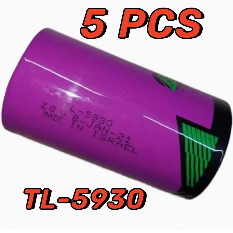 5PCS Original NEW TL-5930 Type D Size 3.6V 19000mAh PLC Battery