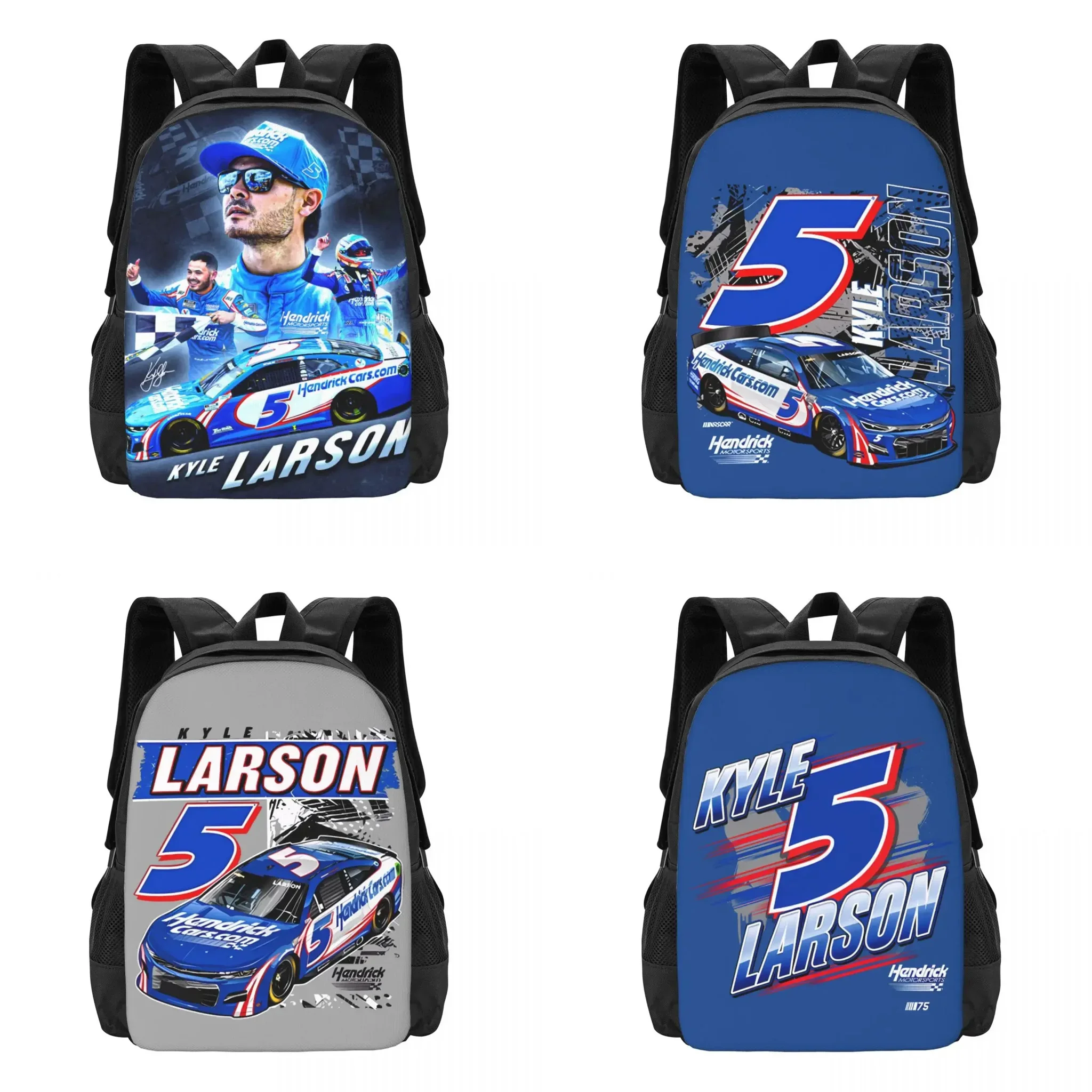 

Kyle Larson 5 Travel Laptop Backpack, Business College School Computer Bag Gift for Men & Women