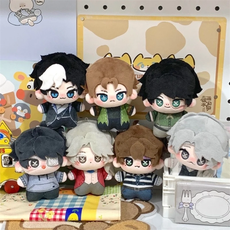 Identity V 10cm Cotton Plush Doll Prisoner Embalmer Explorer Joseph Composer Bag Charm For Fans Birthday Holidays Gift Gothic