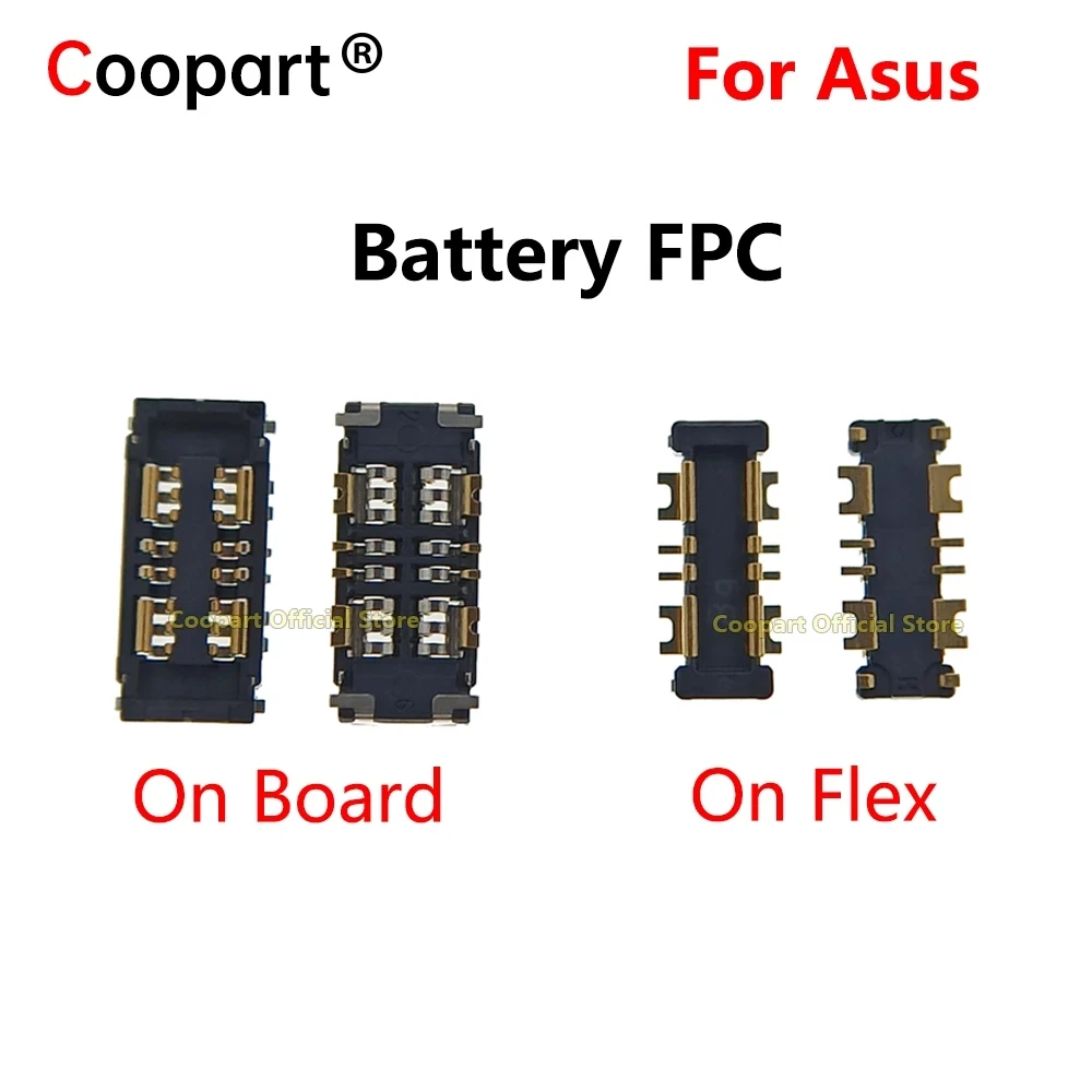 2pcs Coopart Inner FPC Connector Battery Holder Clip Contact for ASUS ROG PHONE /ROG PHONE II /ZS600KL ZS660
