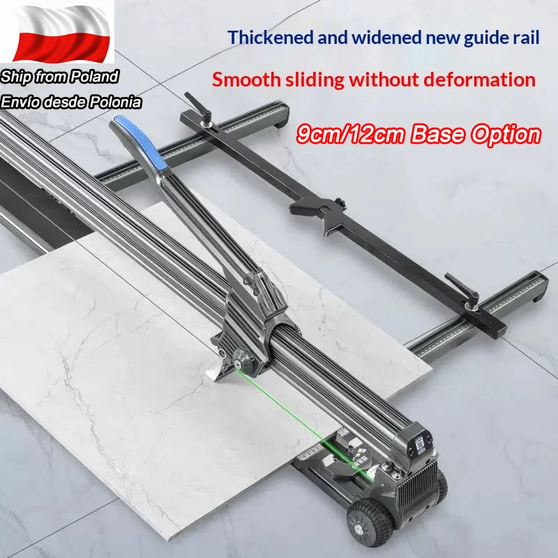 Butoy 12cm Basisgriff Manueller Schienen-Fliesenschneider 1200mm 800mm Handwerkzeug BA-120 9cm Basis-Schubmesser zum Schneiden von Keramikfliesen