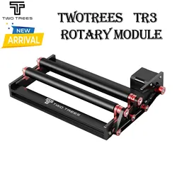 TWOTREES TR3 Laser Rotary Roller 360° Rotat Y-axis Roller Engraving for LightBurn LaserGRBL 95% of Laser Engraver on the Market