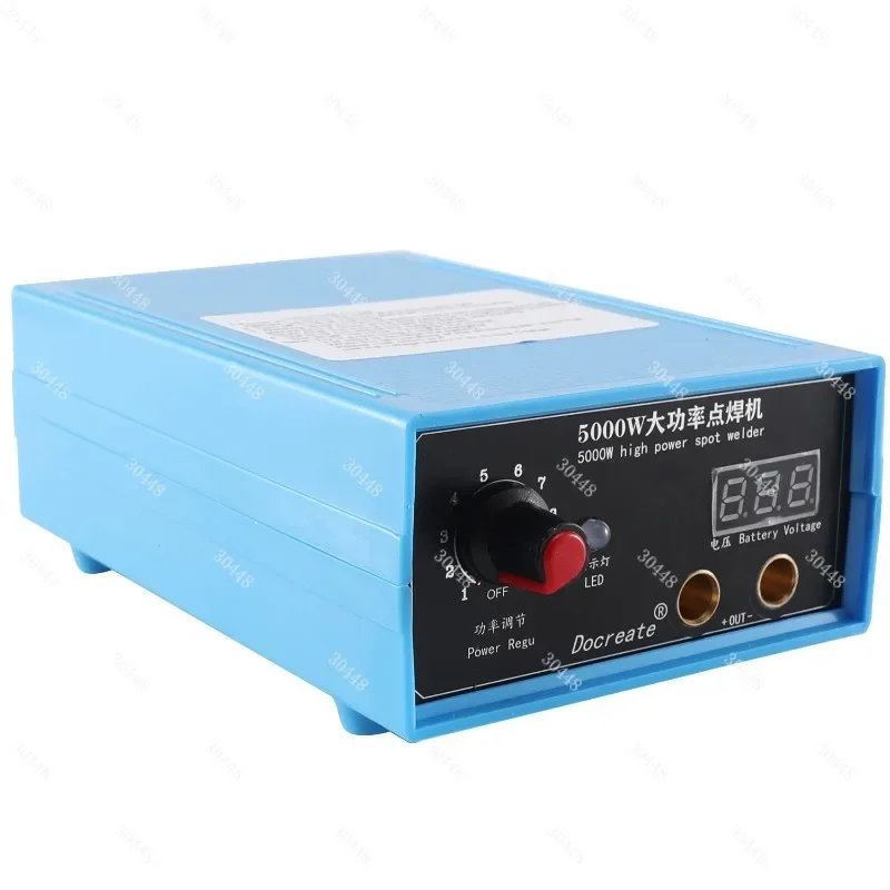 Home Use Wide Voltage 18650 Battery Spot Welder Foot Pedal Portable 5000W High Power