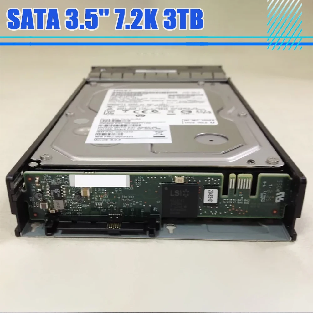 DS4243 SP-X308A-R5 Hard Drive SATA 3.5'' 7.2K 3TB 00V7470 108-00277 HDD For NetApp