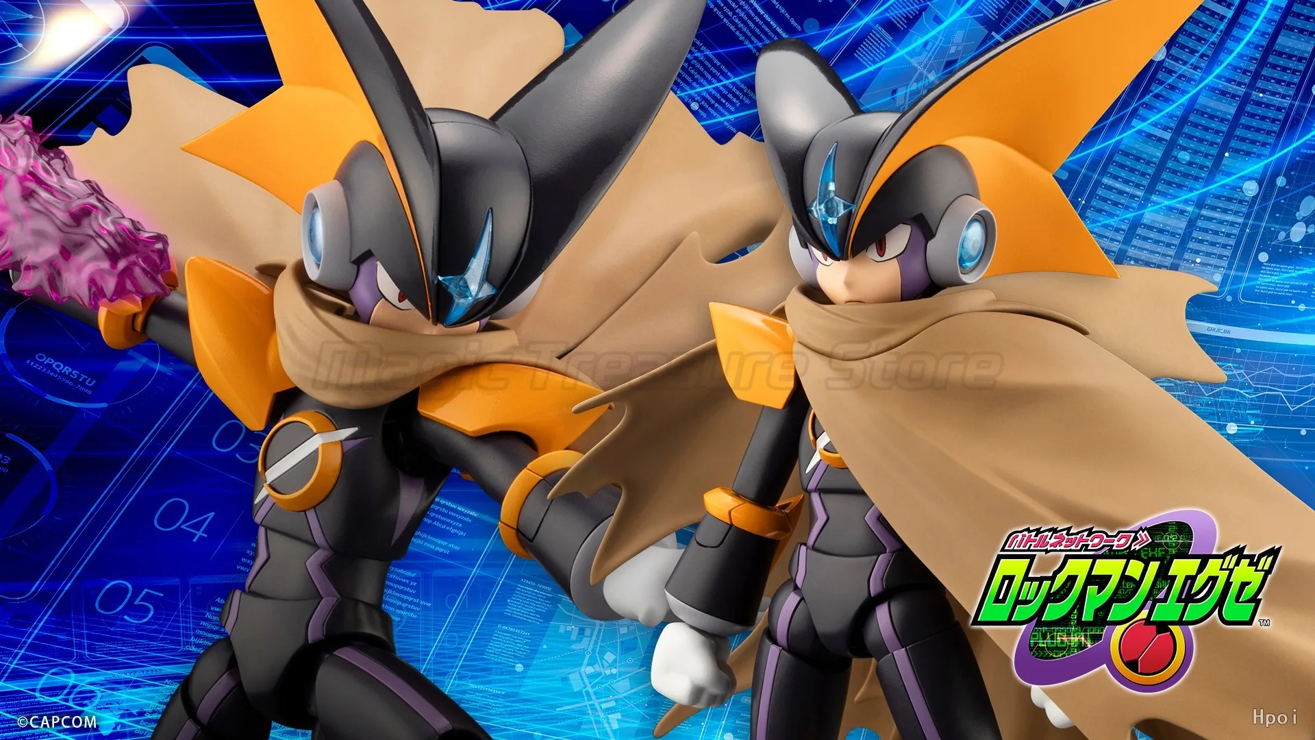 

【MT】Kotobukiya KP709 Rockman EXE FORTE Bass SWN-001 Сборные аниме-фигурки