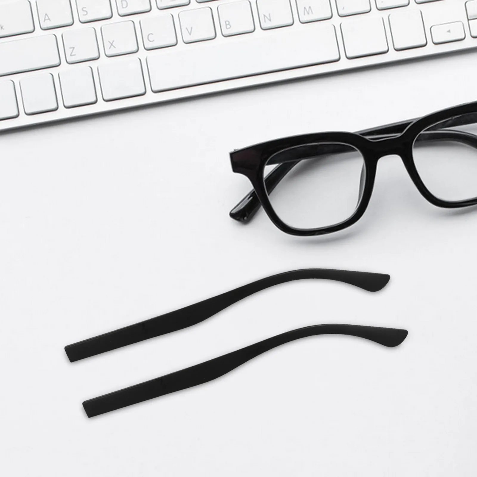 

1Pair Glasses Arm Replacement Metal Temple for Eyeglasses Sunglasses Repair Universal Fit Sturdy Replacement Parts