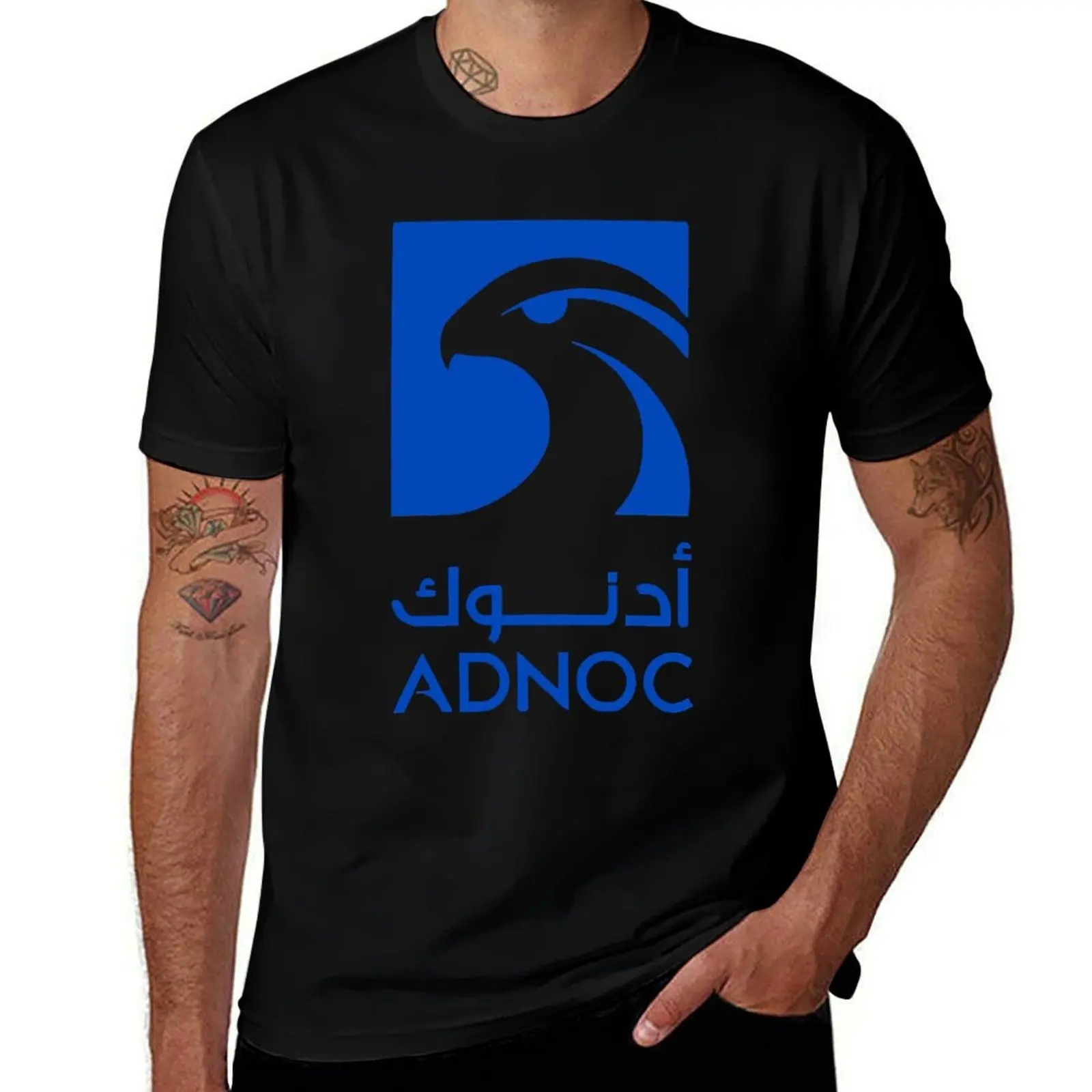 

Adnoc Logo T-Shirt man t shirts high quality luxury brand man t shirt heavy cotton T-Shirt