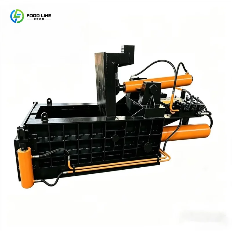 Customized Fully Automatic Metal Briquetting Machine 260Ton For Steel Bar Aluminum Profile Aluminum Can Pressing